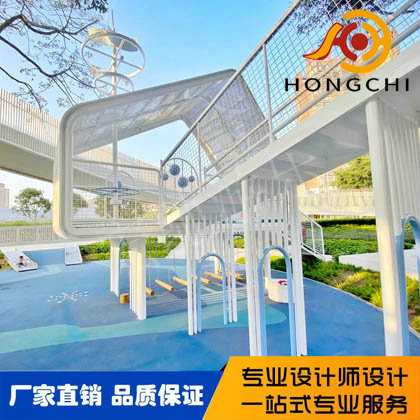 景觀廊橋組合滑梯